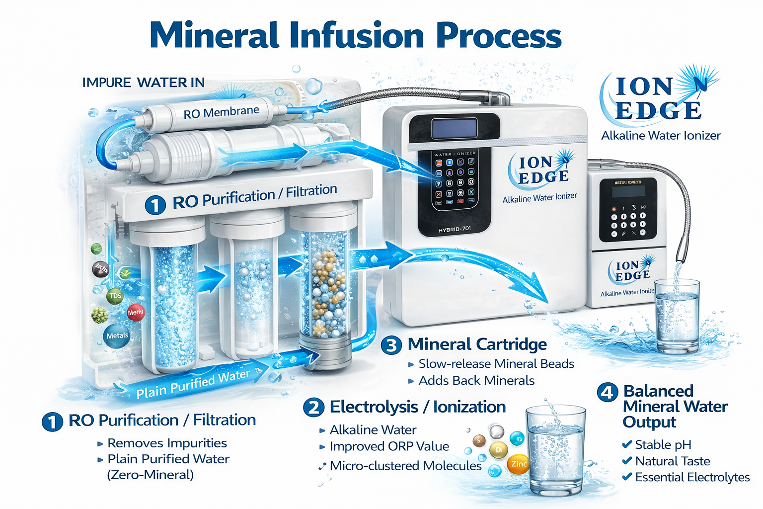 Mineral Infusion Process